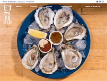 Tablet Screenshot of fishbarchicago.com